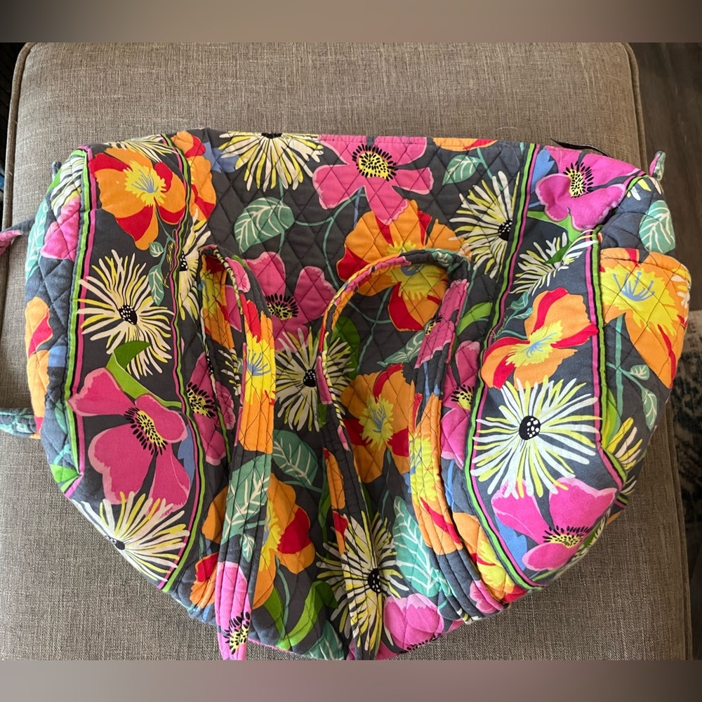 Vera Bradley Small Duffel Bag - Jazzy Blooms - Retired Pattern